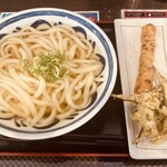 讃岐 翔平 - かけ大　＋ちくわ天　＋いりこのかき揚げ