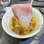 Japanese Soba Noodles 蔦 - エスプーマの掛かった黒豚のモモ肉チャーシュー