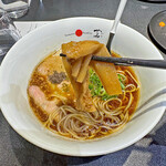 Japanese Soba Noodles 蔦 - 太めのメンマ