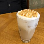 cafe chestnuts - アイスキャラメルラテ