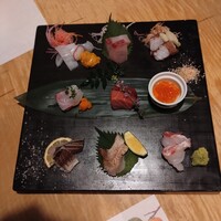 対馬のどぐろとイカ活き造り 博多 魚蔵 都ホテル店 - 