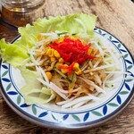 豚の味珍 - くらげサラダ@¥420