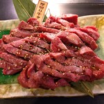焼肉園 花牛 - 上厚切り牛タン(1628円)×2