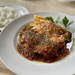 ミスト - 若鶏のロースト ガーリックソース