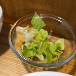 キッチン ブルー グローブ - 最後のサラダ