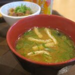 すき家 - 味噌汁です