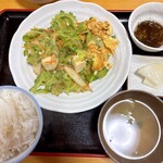 紀乃川 - ゴーヤチャンプル定食