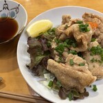 たかい - 鶏の竜田揚げ、ポン酢　これは絶品‼️