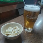 味の蔵どんつく - ノンアルコールビールとお通し