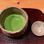 御料理 まつ山 - 抹茶と金平糖
