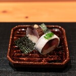 御料理 まつ山 - 〆鯖棒すし　激ウマ
