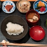 御料理 まつ山 - ご飯