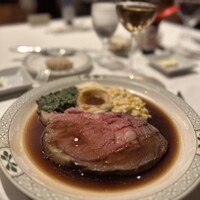 ロウリーズ・ザ・プライムリブ 大阪 - 付け合わせも全て美味しい