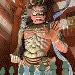 今半 別館 - 雷神？風神？仁王？そば…