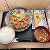 笑輪咲 - しょうが焼定食＆揚げトーフです。（2024.11 byジプシーくん）