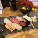 立ち寿司 まぐろ一徹 - おまかせ上
