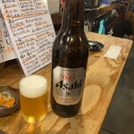 立ち寿司 まぐろ一徹 - ビール