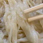 自慢亭 - このピロピロな麺！　大好きo(^-^)o