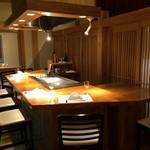 母屋　虎幻庭 -  カウンター席