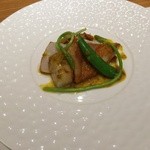 母屋　虎幻庭 -  きんきと帆立のソテー