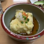おかもと鮮魚店  - 揚げ出し白子豆腐　440円