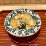 日本料理 かしづき - 松葉蟹と月光百合根の茶碗蒸し