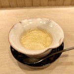 日本料理 かしづき - 和三盆と蜂蜜のパンナコッタ　ラフランス　白ワインジュレ
