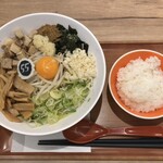 つけ麺・ラーメン フジヤマ55 - 料理写真:まぜそば　和えめし付き