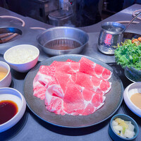 しゃぶしゃぶつかだ 渋谷スクランブルスクエア - 「ハチ公ランチ」2850円