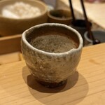 鮨 大地 - 細川元総理か造った50万のお猪口？