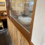 不動そば - 蕎麦を打つ作業