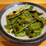 麺や 清流 - ニラ