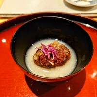 焼鳥 ひら野 - 栗のすりながし
