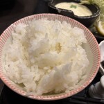 とんかつ多酒多彩 地蔵 - ごはんの炊き加減も文句なしだ