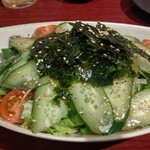 笑う門には福来る - チョレギサラダ（量が多くて良いね）