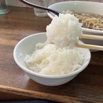 中華そば カリフォルニア - ライス