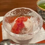 酒肴 新屋敷 - みかんのジェラートも食べてみたい