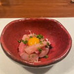 酒肴 新屋敷 - 鰤 卵黄