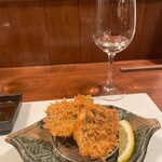 酒肴 新屋敷 - 神アジフライ