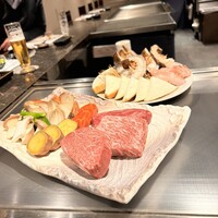 鉄板焼き 太縁 - 