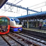 えちごトキめきリゾート 雪月花 - 直江津駅に停車中の『雪月花』