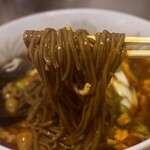 豊しま - きくらげかき玉そば@税込520円