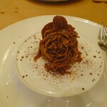 Felicita Pizzeria Trattoria - 和栗のモンブラン