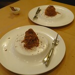 Felicita Pizzeria Trattoria - 和栗のモンブラン