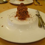 Felicita Pizzeria Trattoria - 和栗のモンブラン