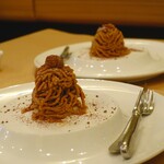 Felicita Pizzeria Trattoria - 和栗のモンブラン