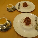 Felicita Pizzeria Trattoria - 和栗のモンブラン