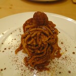 Felicita Pizzeria Trattoria - 和栗のモンブラン