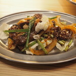 食堂・酒 たづ - 牛ホホのタレ焼き