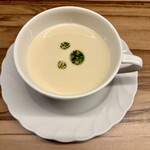 STEAK HOUSE NARIKIYO - ジャガイモのポタージュ